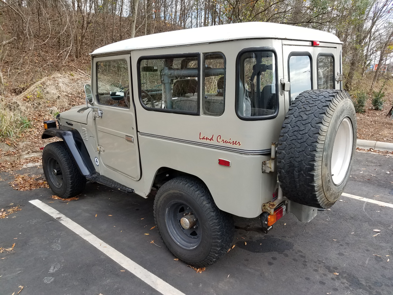 No, this is not a beige-mobile, despite the color.